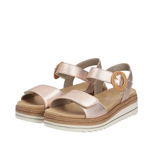 BALLERINE SOURIS D0Q52 31:Cuir/Or