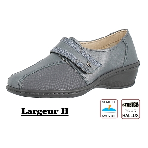  7034:Cuir et stretch/Bleu