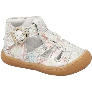 INTERIBE SOSSO:Cuir/Blanc multicouleurs