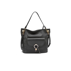 JUJU CORA:Cuir/Noir