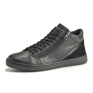 PLAY NEW SHINE DECKER:Cuir et Nubuck/Noir