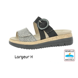  SAMI 03<br>cuir et nubuck Noir