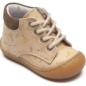 Chaussure bébé garçon camel Bellamy Enzo