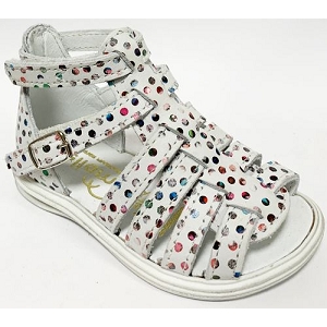 43311 PLAGE:Cuir/Blanc