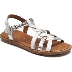 NADEGE UNIT:Cuir/Blanc