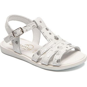 11838 02 MAZZIA:Cuir/Blanc
