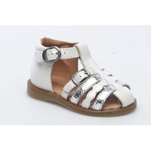 100 DALIA 7464B744:Cuir/Blanc