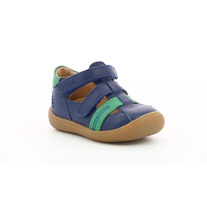  PRATO:Cuir/Bleu