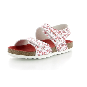  SUMMERKRO:Cuir/Blanc