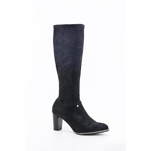  GAELLE<br>Cuir Velours Noir