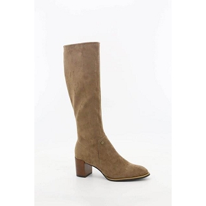  GIGUE<br>Cuir Velours Taupe