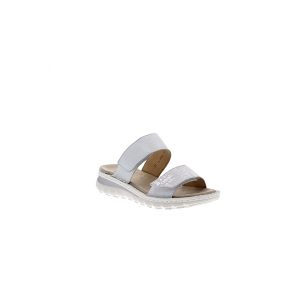 44499 02 ROM 47217 68 TAMPA:Cuir/Blanc argent