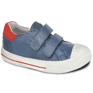 ZACK JOHN:Cuir/Bleu
