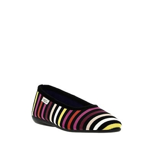  BALLERINE SONIA<br>Velours Multicouleurs