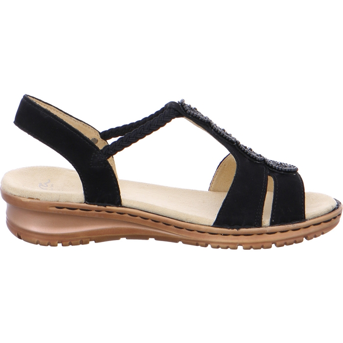 Ara nu pieds sandales 27217.75 noir1005801_3