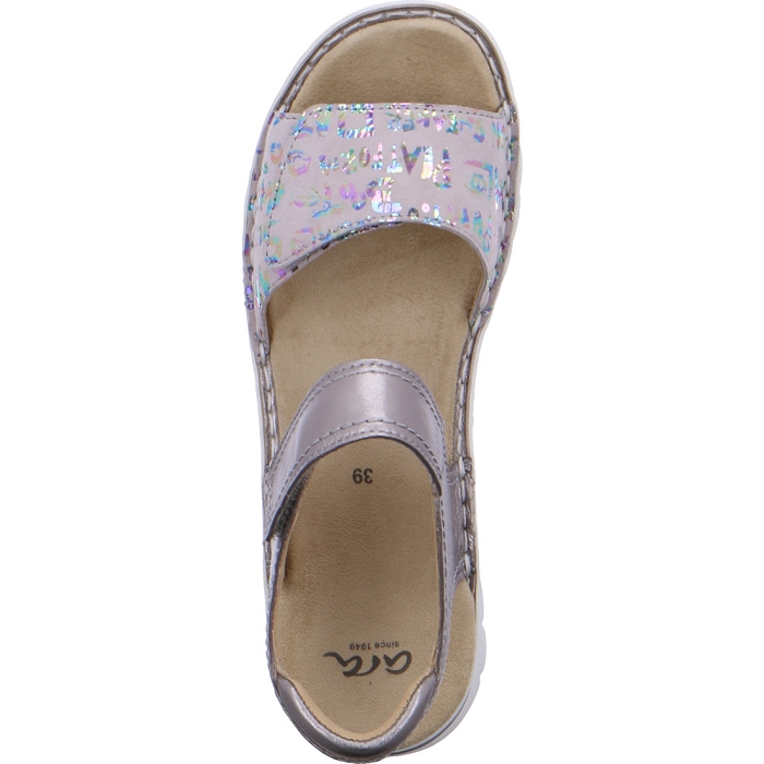 Ara nu pieds sandales 47209 79 argent1006501_5