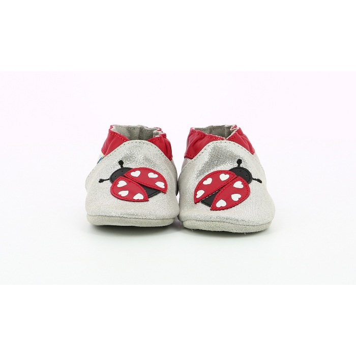 Robeez chaussons miss ladybird argent1019501_5