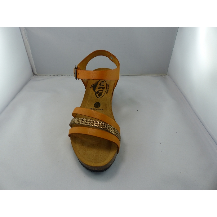 Plakton nu pieds sandales brescia orange1024501_2