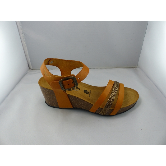 Plakton nu pieds sandales brescia orange1024501_3