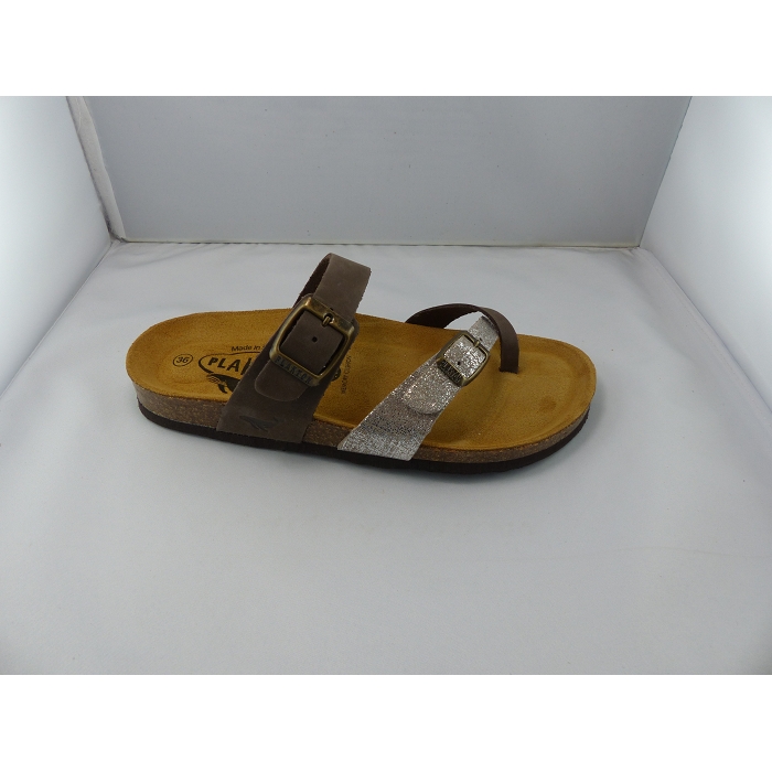 Plakton nu pieds sandales bombay marron1024701_3