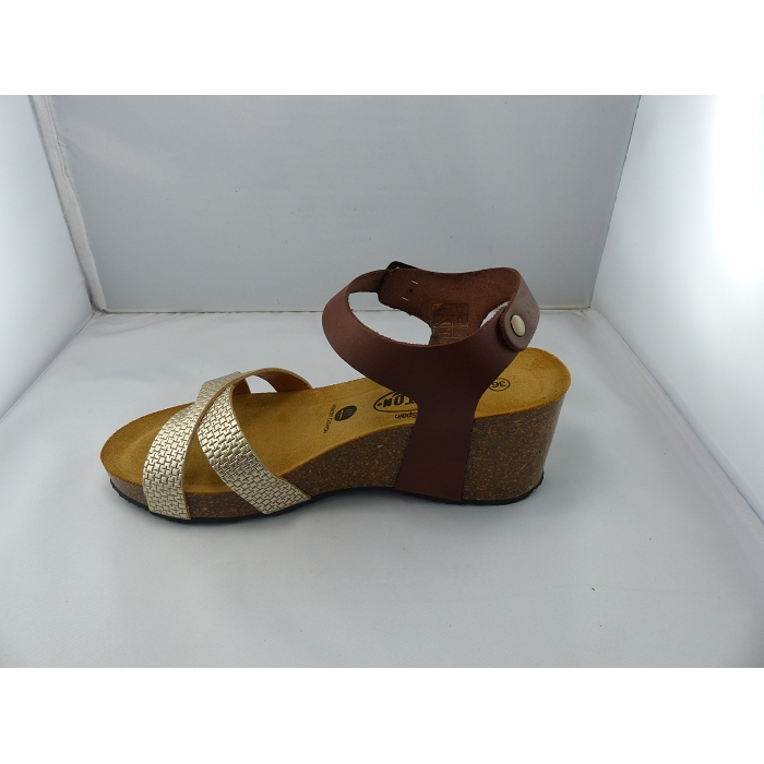 Plakton nu pieds sandales brandy or1024901_4