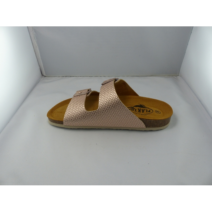 Plakton nu pieds sandales beta rose1025601_4