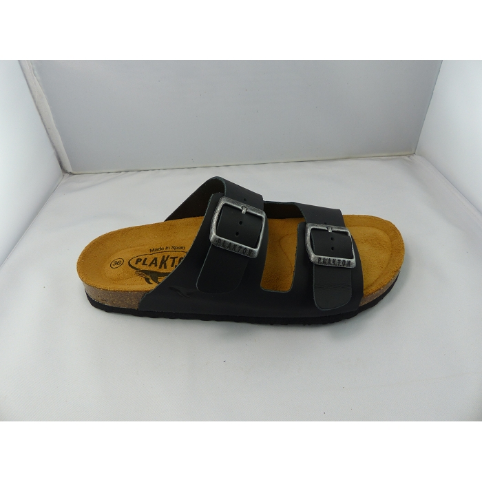 Plakton nu pieds sandales beta noir1025701_3