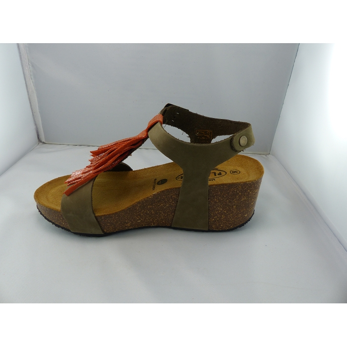 Plakton nu pieds sandales so tonka vert1027101_3