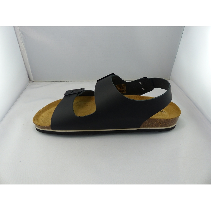 Plakton nu pieds et sandales baku noir1027301_4