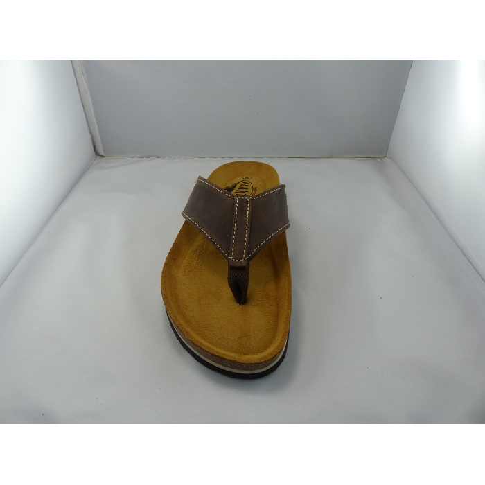 Plakton nu pieds et sandales borneo marron1027401_2