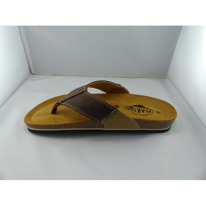 Plakton nu pieds et sandales borneo marron1027401_4