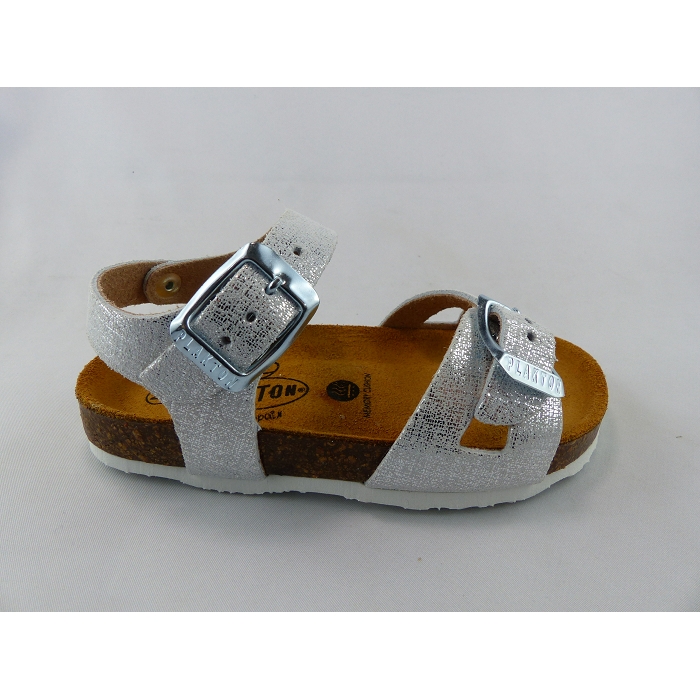 Plakton nu pieds sandales lisa blanc1028501_3