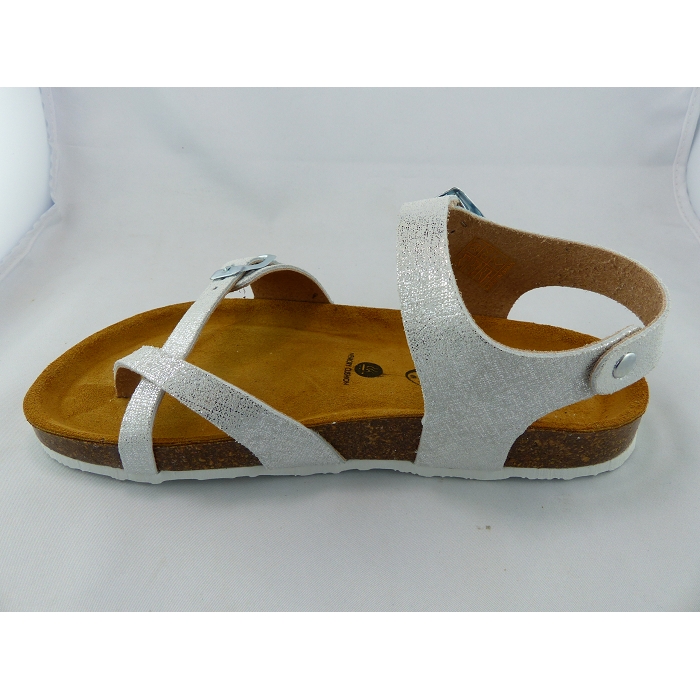 Plakton nu pieds sandales zombay teen blanc1029101_4