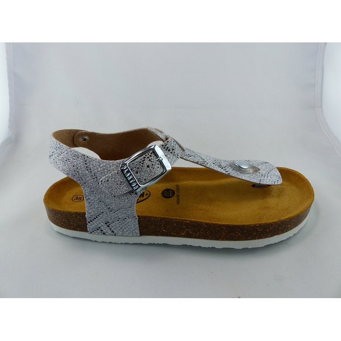 Plakton nu pieds sandales elfy teen blanc1029501_4
