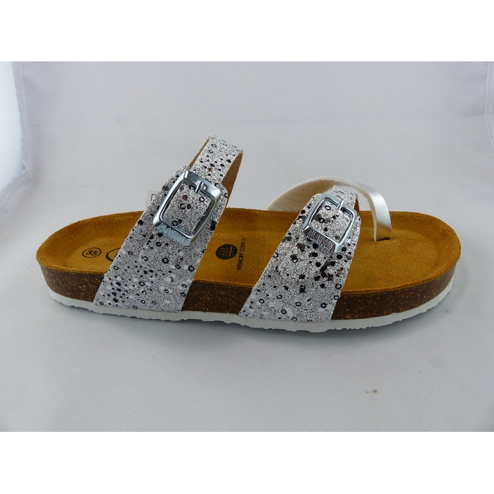 Plakton nu pieds sandales bombay teen blanc1030601_3