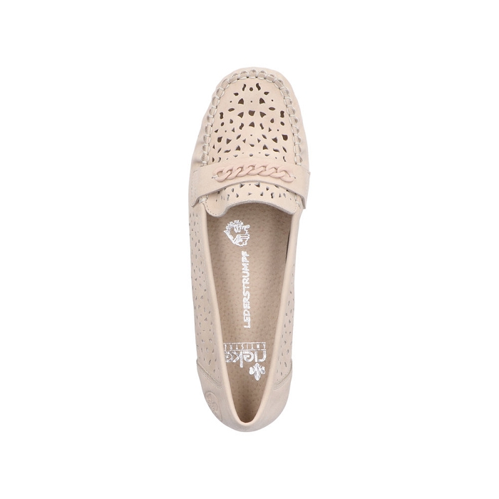 Rieker mocassins 40068 blanc beige4026801_3