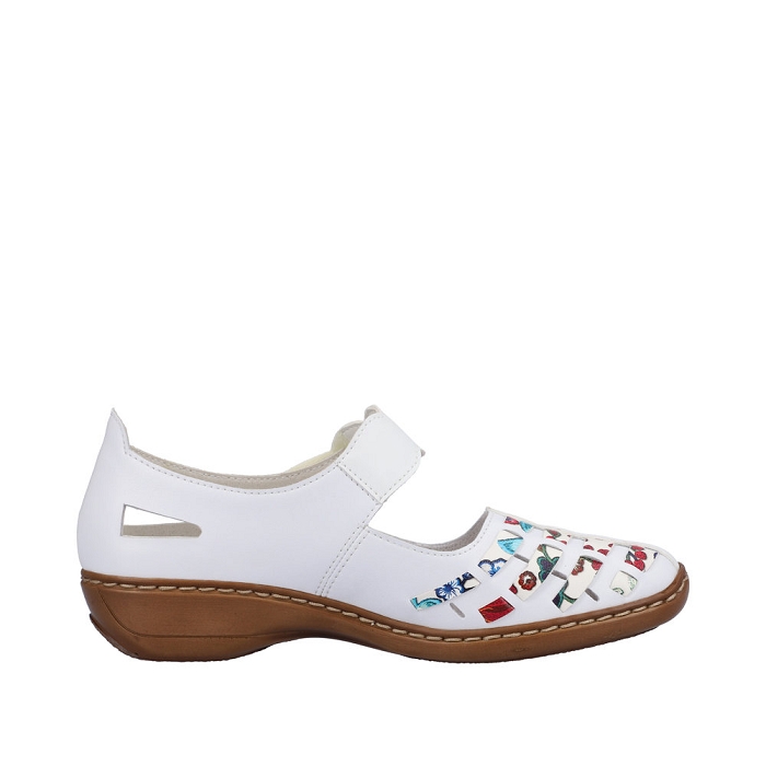 Rieker ballerines 41369 blanc4027001_2