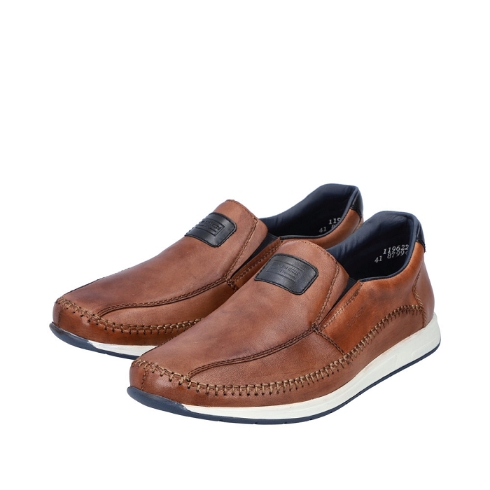 Rieker mocassins derbies 11962 marron4031801_4