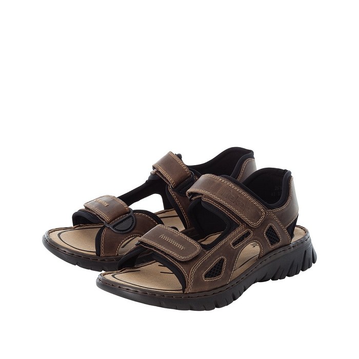 Rieker nu pieds et sandales 26761 marron4032101_5