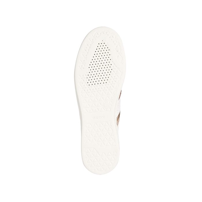 Geox baskets d351bb blanc rose4043501_6