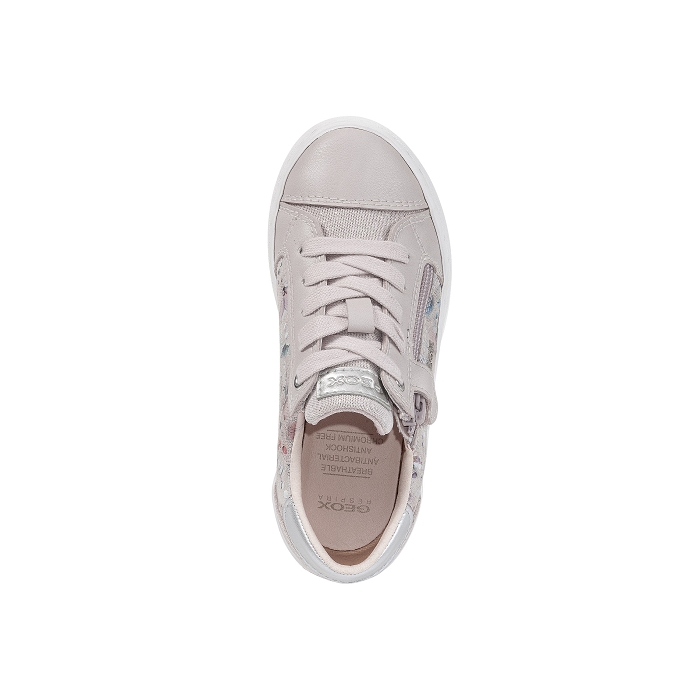 Geox baskets et sneakers j02d5b rose pale4046301_5