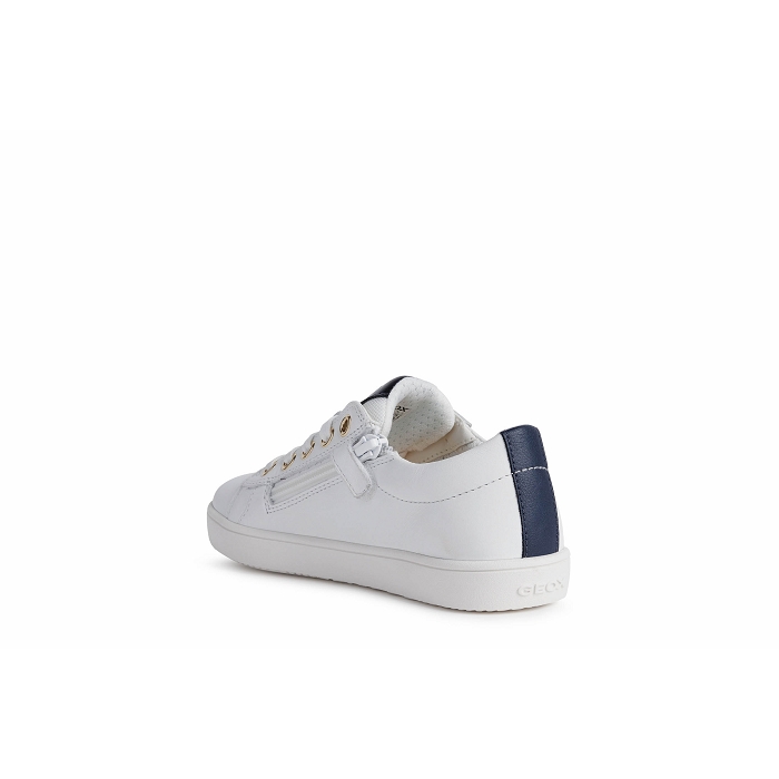 Geox baskets et sneakers j16euf blanc marine4046601_3