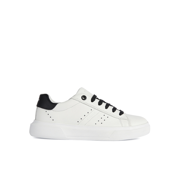 Geox baskets et sneakers j25gca blanc noir4046901_2