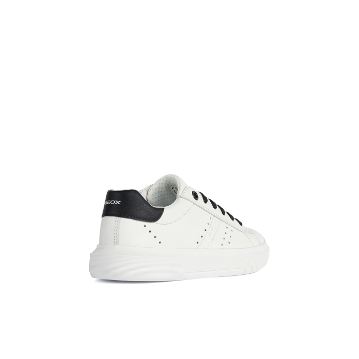 Geox baskets et sneakers j25gca blanc noir4046901_4