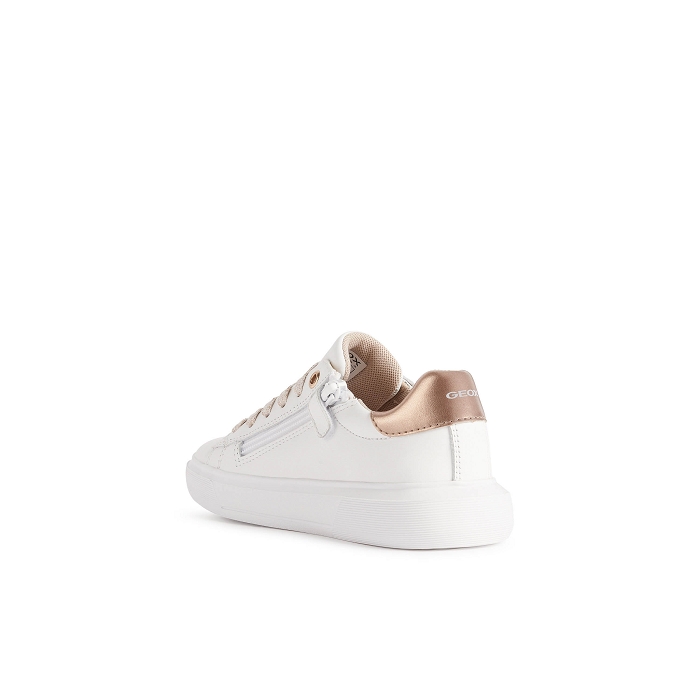 Geox baskets et sneakers j25gca blanc rose4047001_3