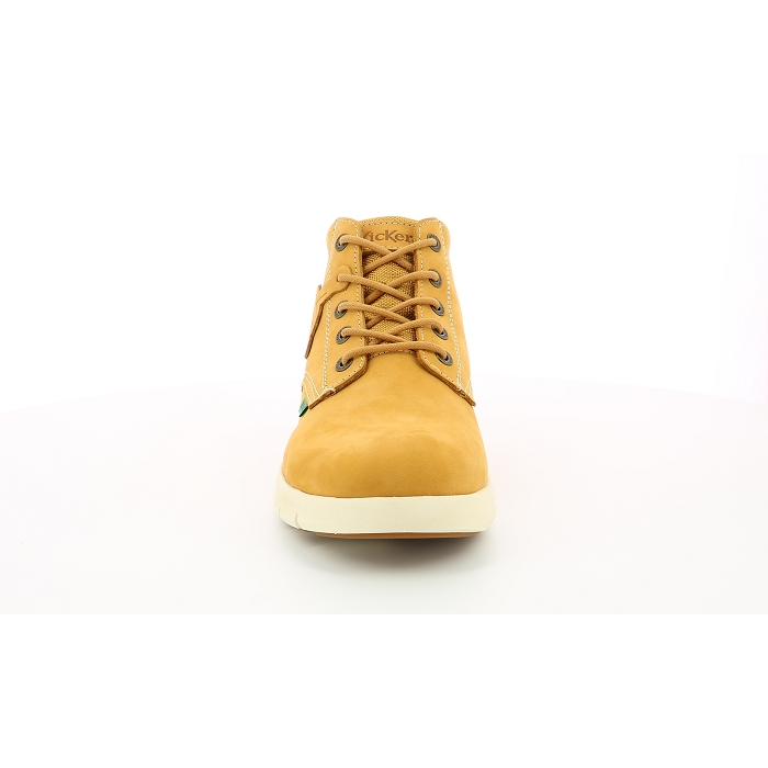 Kickers chaussures a lacets kick hi jaune4049401_5