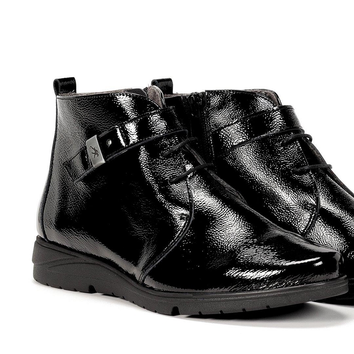 Fluchos chaussures a lacets f1562 noir4062801_2