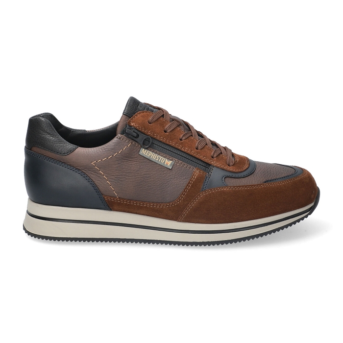 Mephisto basket et tennis gilford marron4074501_2