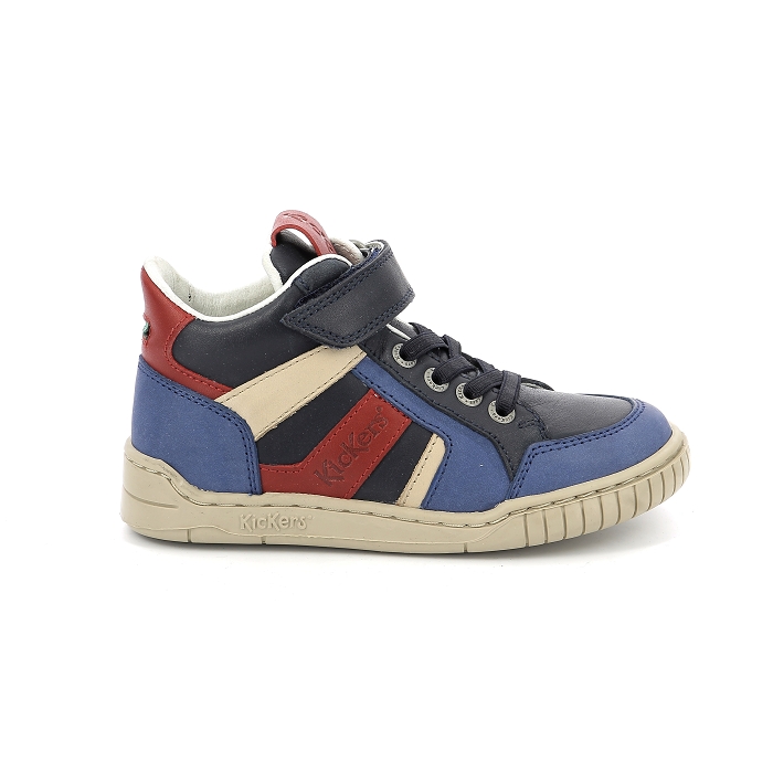 Kickers baskets et sneakers wincky cdt bleu multicouleurs5000401_2