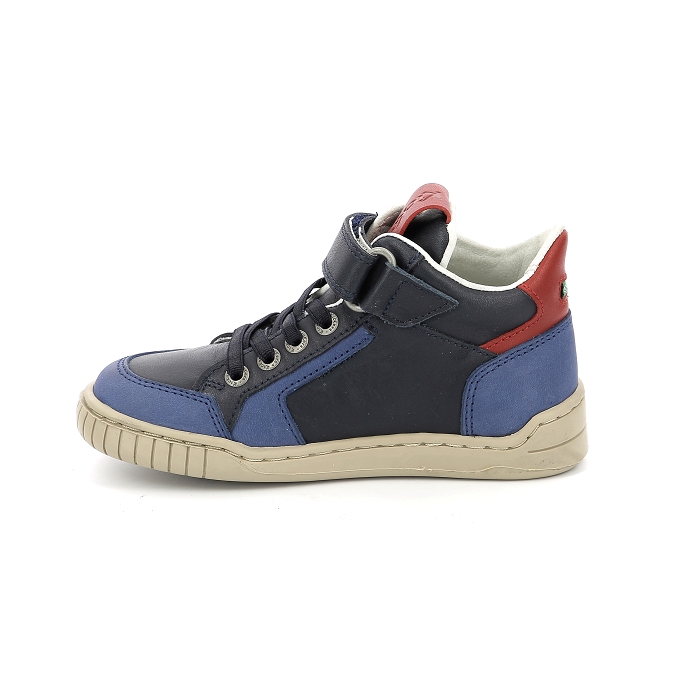 Kickers baskets et sneakers wincky cdt bleu multicouleurs5000401_4